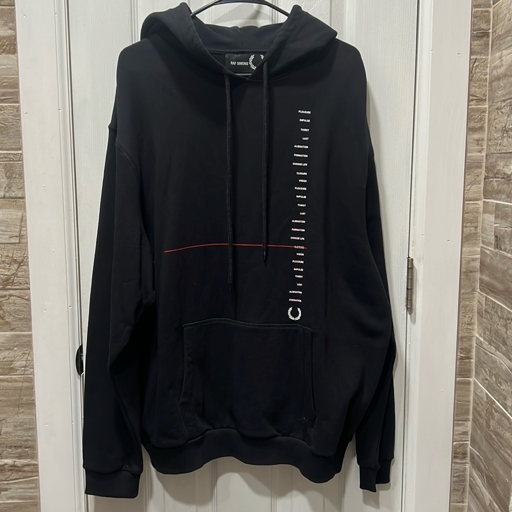 NWT Raf Simons hoodie sweatshirt